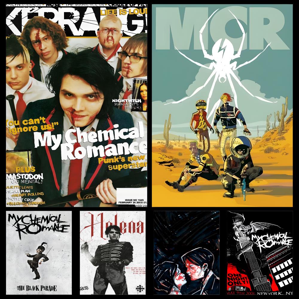 Gaming Accessories Wall - Музыкальный постер My Chemical Romance в
