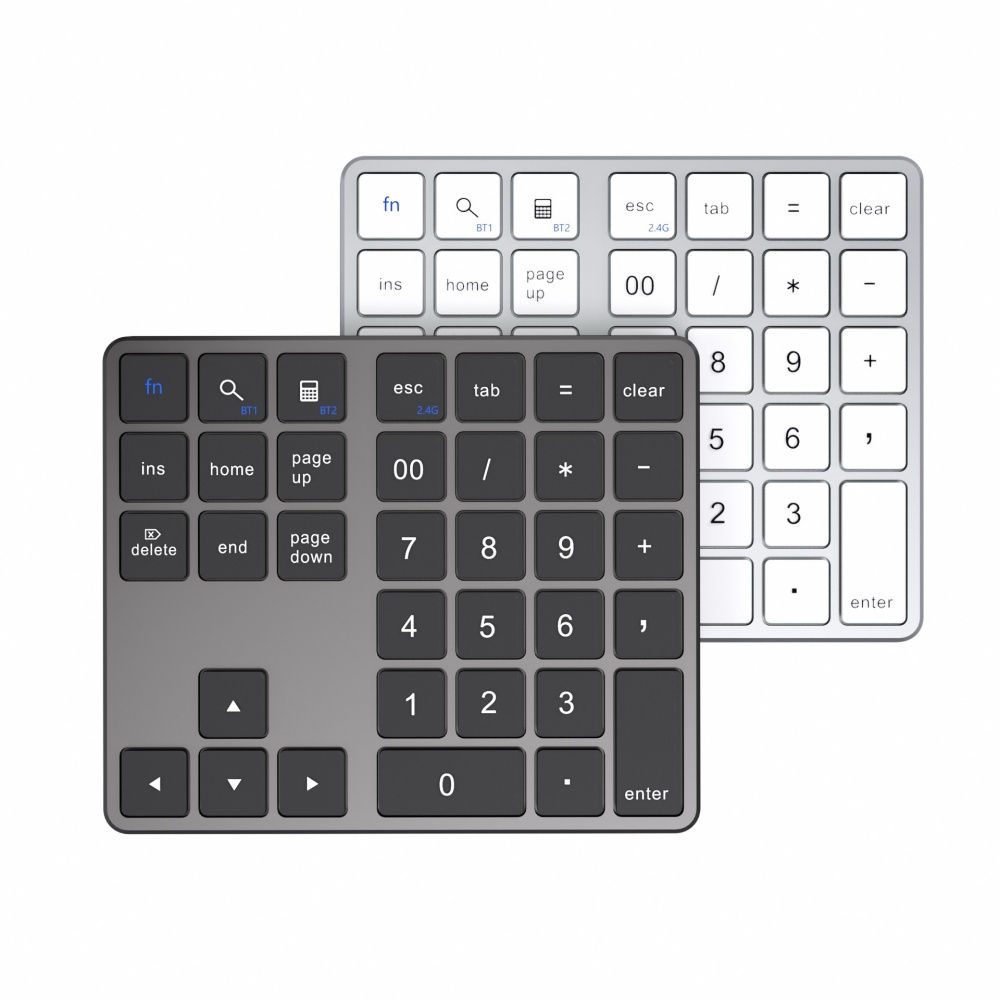 Keyboard Numpad Separate - Беспроводная + цифровая клавиатура Bluetooth 2,4