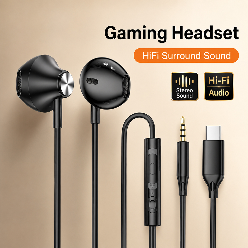 Gaming Accessories Tablet - Hi-Fi наушники с объемным звуком и