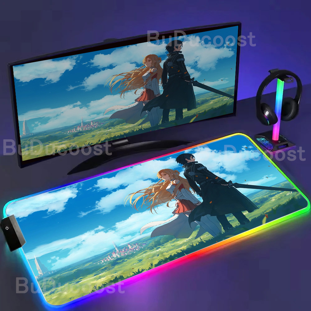 Gaming Accessories Online - Новый Sword Art Online RGB светодиодный