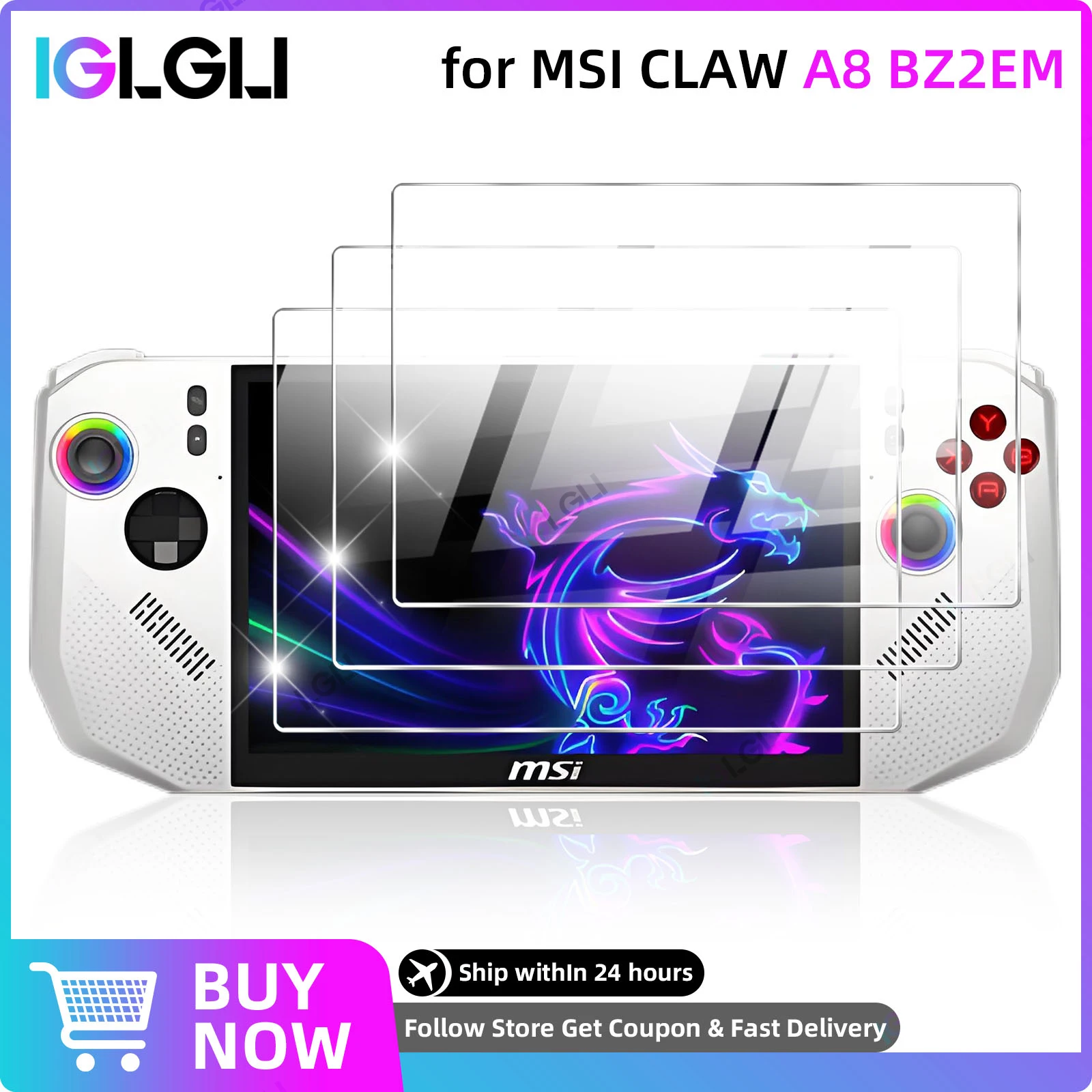 Gaming Handheld Accessories - Защитная пленка из закаленного стекла 9H