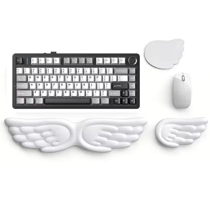 Gaming Accessories White - Подставка для запястья для механической клавиатуры