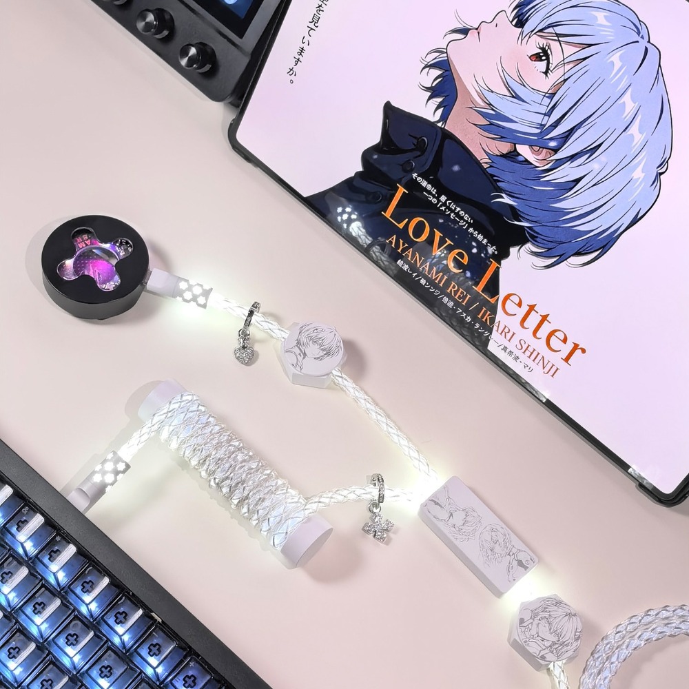 Магнитный кабель для клавиатур – обзор и цена Gaming Accessories White
