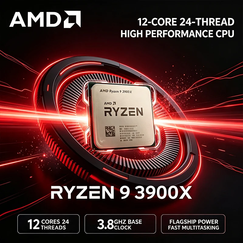 Процессор AMD Ryzen 9 3900X, 1 – обзор и цена Amd Cpu Ryzen 9
