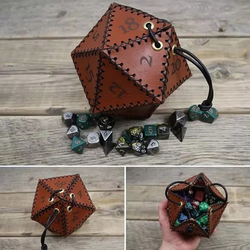 Кожаный мешочек для кубиков D2 – обзор и цена Gaming Accessories Ideas