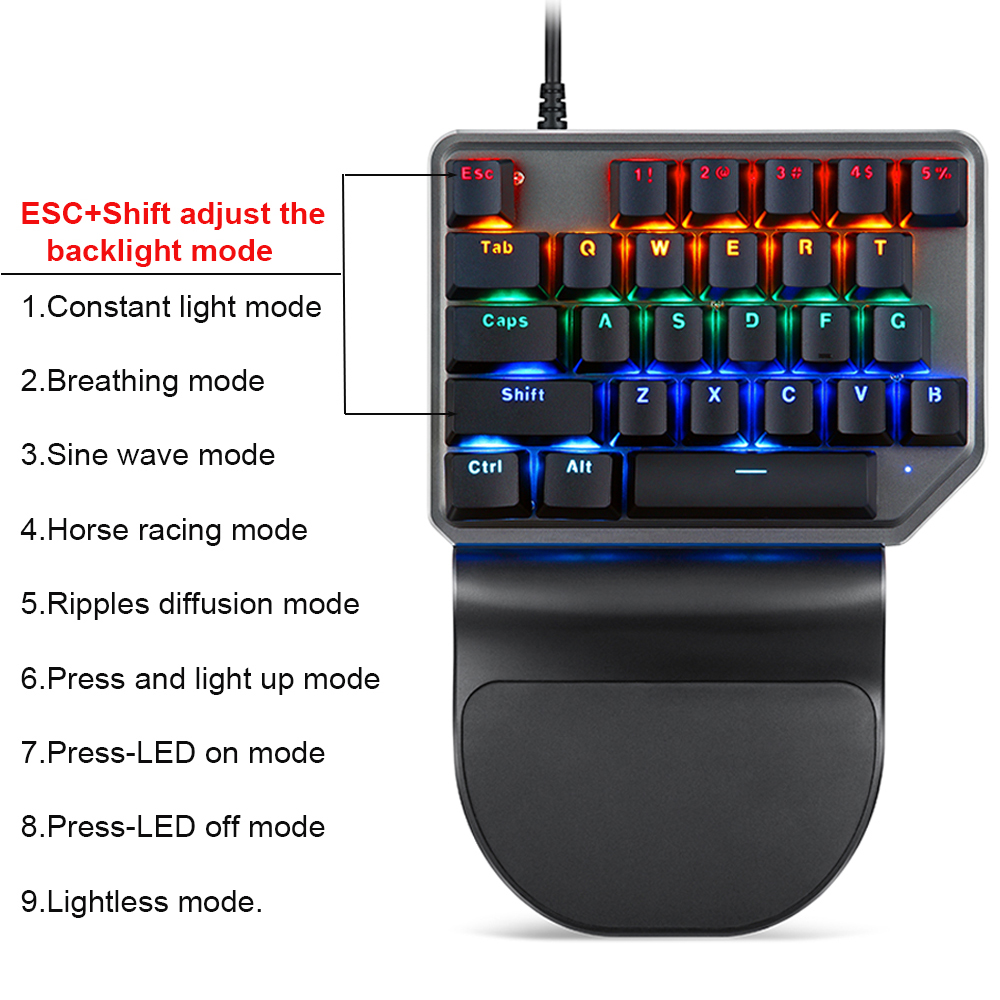 Механическая игровая клавиатур – обзор и цена Keyboard Numpad Separate