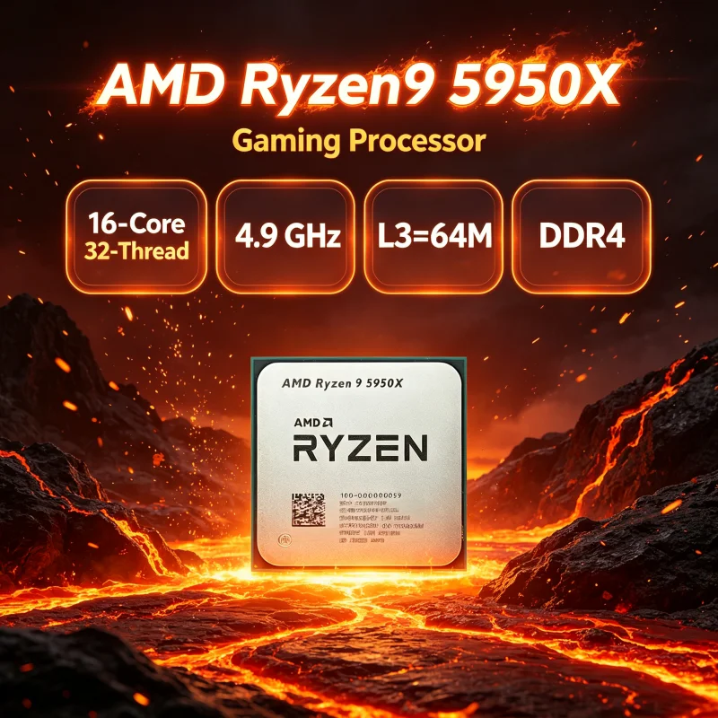 AMD Ryzen 9 5950X, но без куле – обзор и цена Amd Cpu Ryzen 9