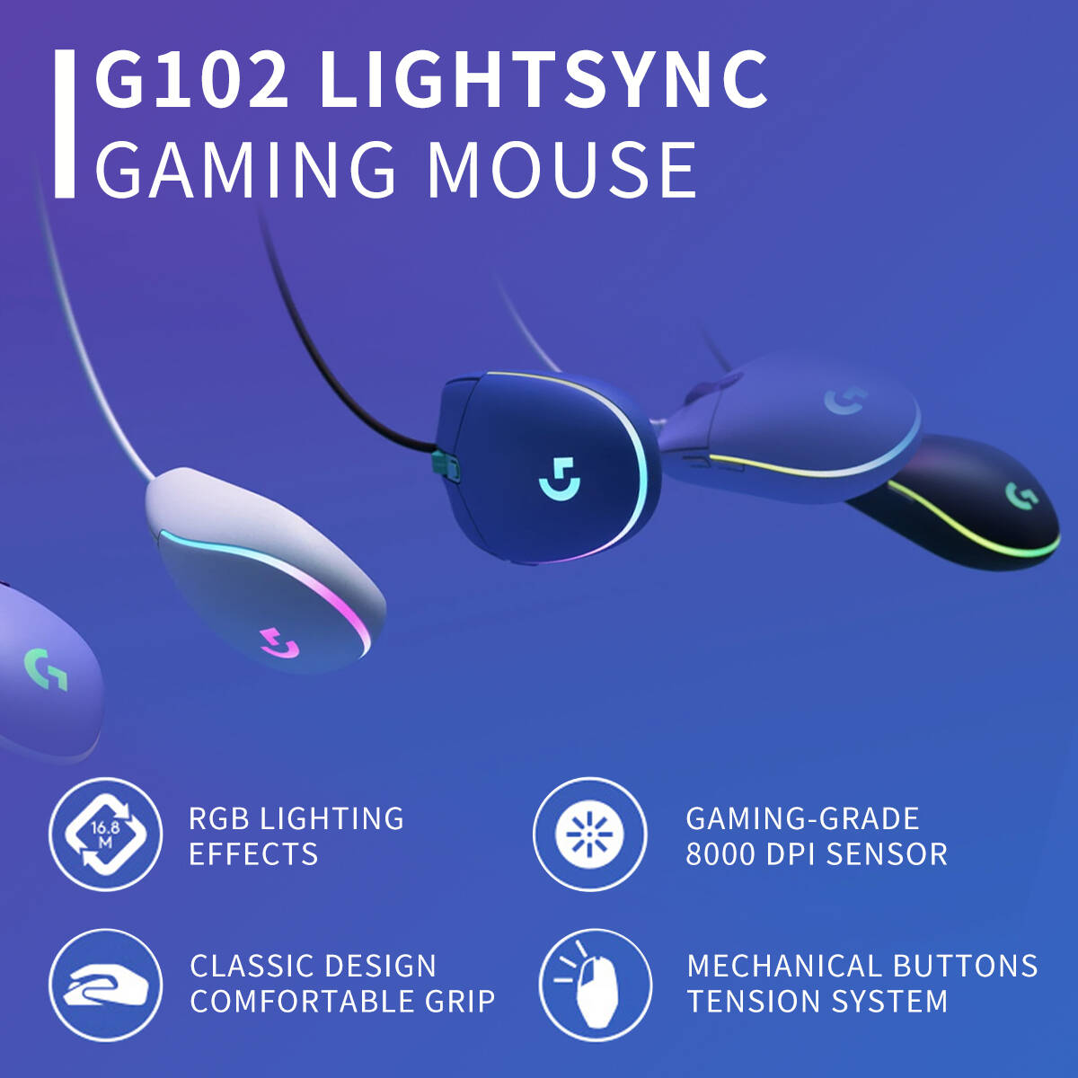 Проводная игровая мышь Logitec – обзор и цена Gaming Accessories Online