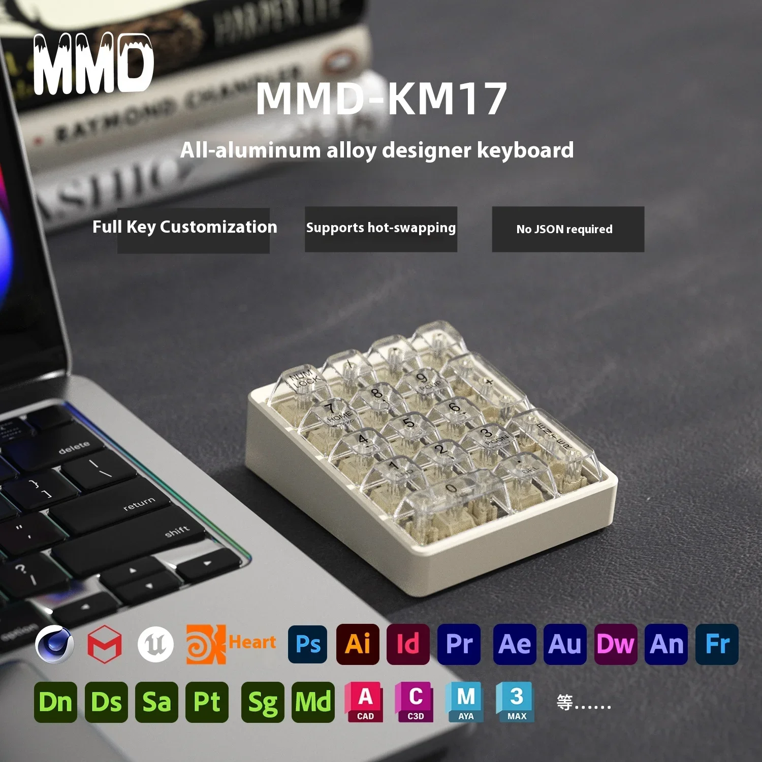 MMD KM17 Numpad 17 клавиш Диза – обзор и цена Keyboard Numpad Separate